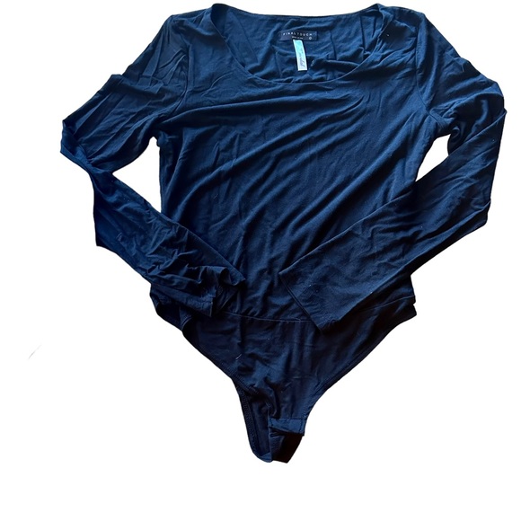 NWOT women's modal body suits size Large - 1 black & 1 royal blue (set of 2) - Picture 3 of 3